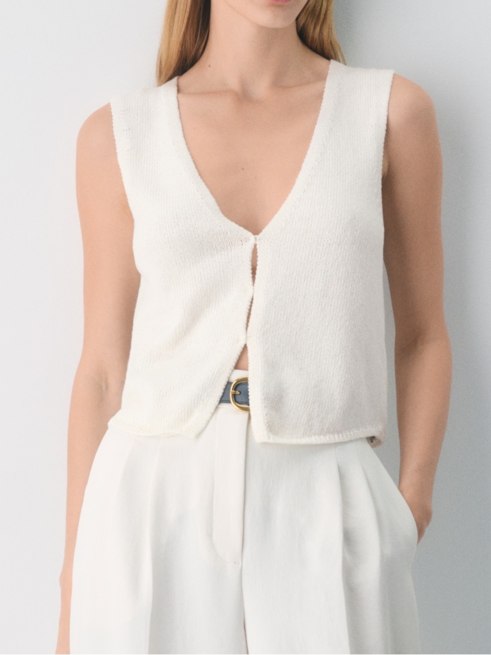 Aritzia Basque Sweater Vest